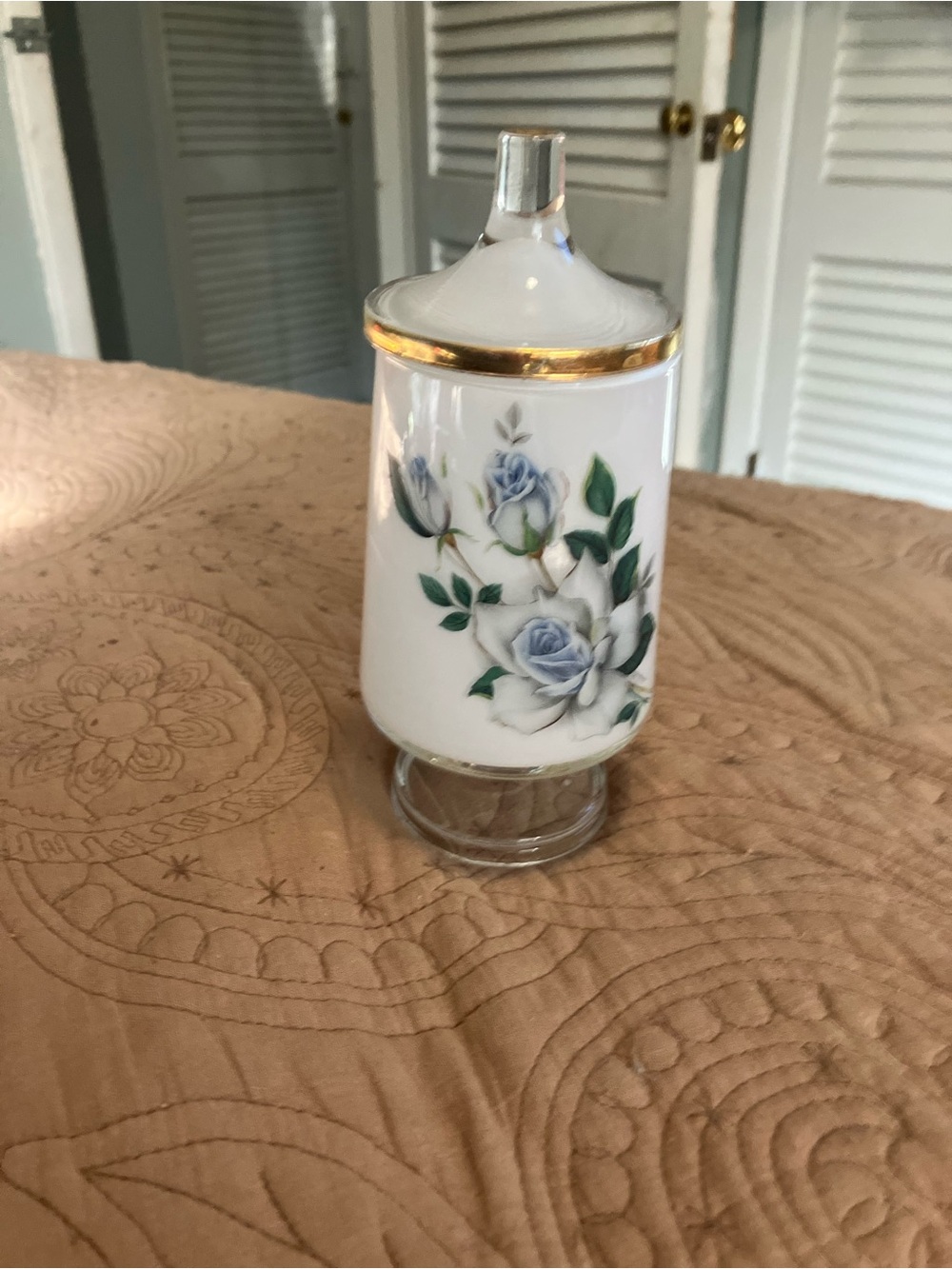 Vintage West Virginia Apothecary Jar